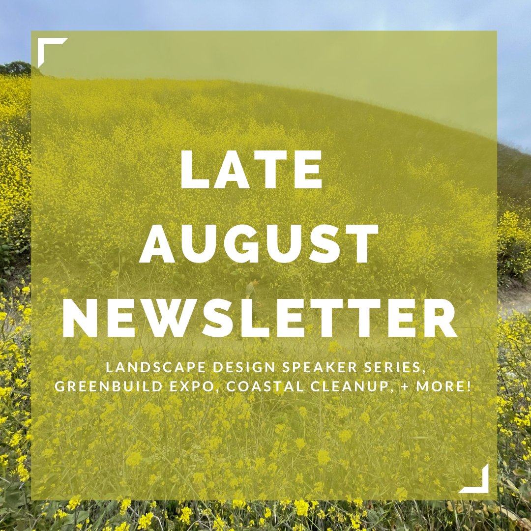 CCGreenBuild's tweet image. Landscape Design Speaker Series, GreenBuild Expo, Coastal Cleanup, + More! - mailchi.mp/820ae66f1f6f/e…