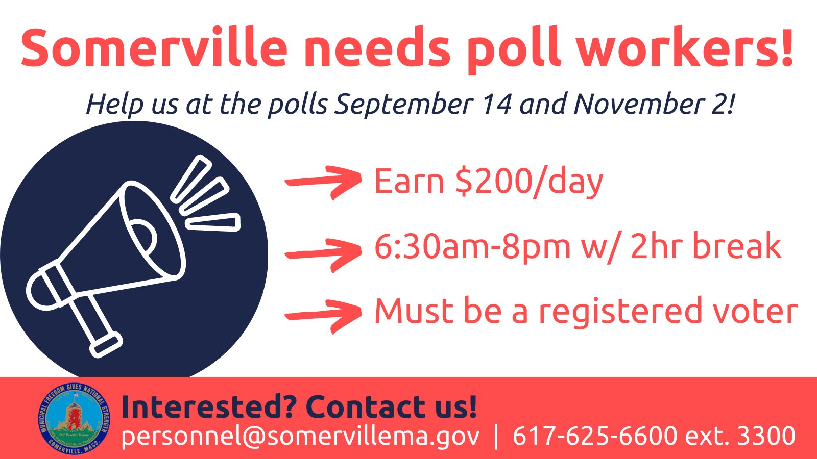City of Somerville on Twitter "Big fan of democracy? We need poll