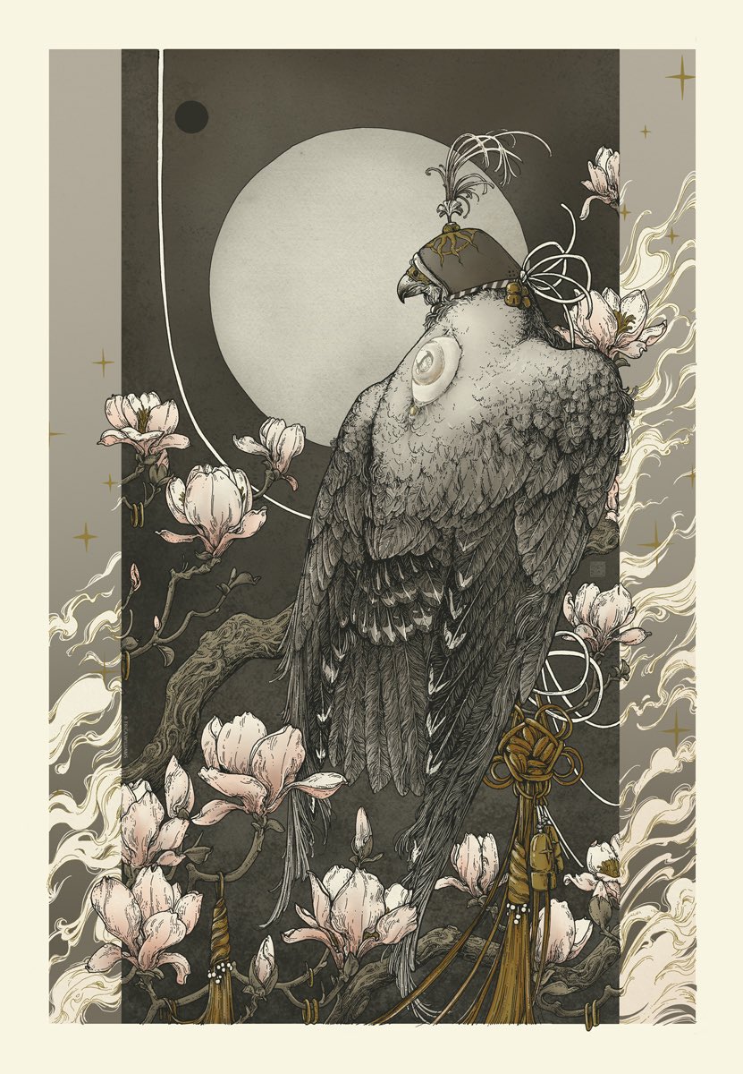 RT @HookieDuke: Hazy dreams of spirits and demons #animalartistsunite https://t.co/Af3Cf5kAdP