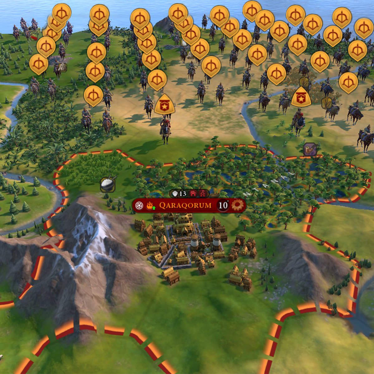 CivGame's tweet photo. POV: Tomyris is your friendly, peacekeeping neighbor https://t.co/UQt2mDzviF