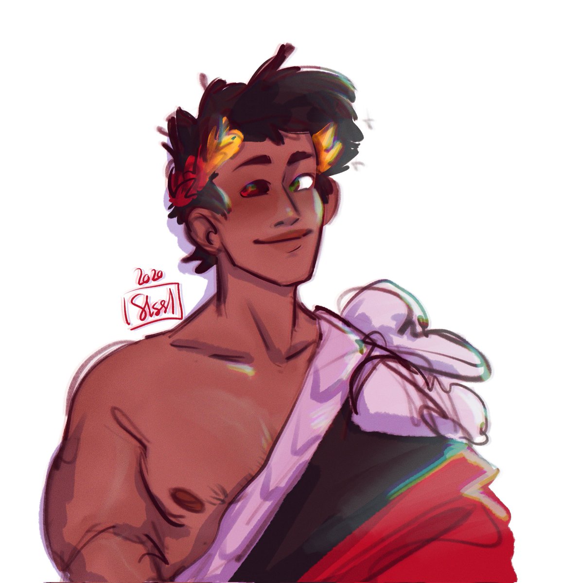 Sissiarte's tweet photo. #Hades #HadesGame Happy aniversary!!! https://t.co/IG6CmzwI75