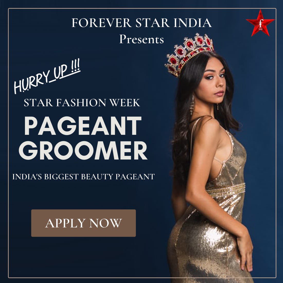 FsiaAward's tweet photo. FOREVER STAR INDIA AWARDS is  India’s Biggest platform for  “TRAINERS” (personality developer, influencer, image consultant, motivational speakers, stylist etc)  covering PAN INDIA. #fsia #fsiacommunity #missindia #mrsindia #fashiondesigner #makeupartist #businessopportunities https://t.co/JTMt9Dsnkb