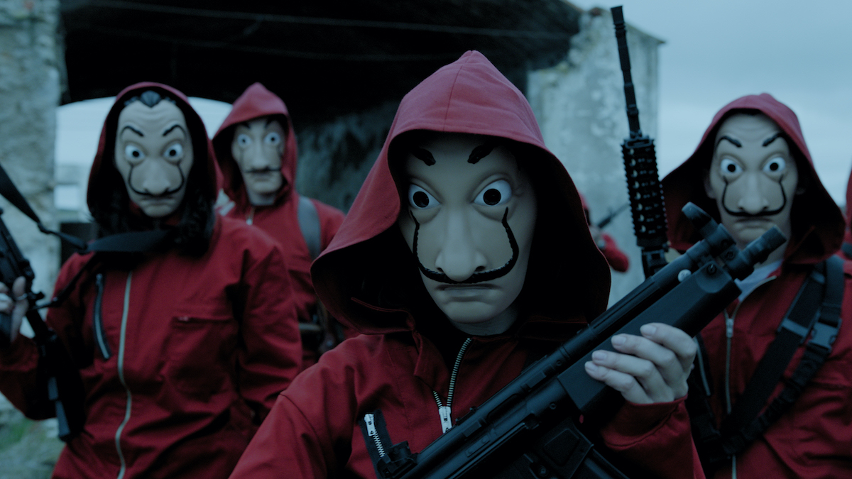 netflix's tweet image. La Casa de Papel / Money Heist Part 5 Vol. 1 premieres in 16 days! 

And if you still need to catch up, take note: if you watch 2 episodes a day starting today, you'll be ready for the premiere on September 3! 

So… what are you waiting for?!?