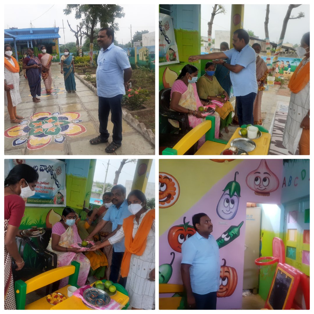 wcdpapeddapally's tweet photo. Rauf Khan Sir, DWO of Peddapally Dist Visited Model AWC at murmoor,Ramagundam Project.
#wcd_pa_peddapally
#WCDTelanaga 
#PoshanAbhiyaan
#StopMalnutritionTelangana
#Telangana
#AnemiaMuktBharat
#PeddapalliDistrict
#WcdScPeddapally
#GrowthMonitoring
#Peddapally
#MinistryWCD https://t.co/EJov2UADvw
