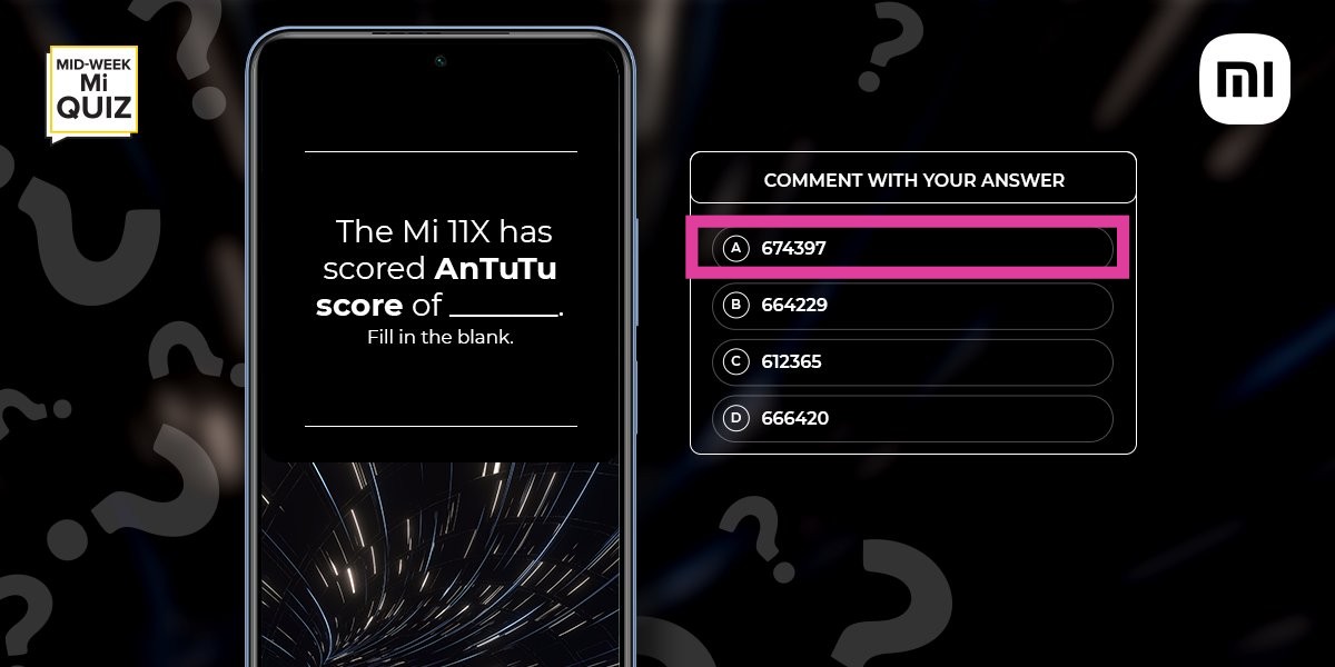 archana1860's tweet image. @XiaomiIndia 
#MidWeekMiQuiz #Mi11X #Mi11XPro
#Mi11XSeries @XiaomiIndia

Ans 3 👉 🅰️ 674397
Join
@rushi1860 
@RituTiwariMish1 
@SakshiAngel1998 
@prashpatel_ 
@DixitWaghela 
@sanchitabhartiy 
@daddysgrl_mira 
@MiralBhavsar1 
@PritiNivoriya 
@godsowntalk 
@VaishaliMaisur2
