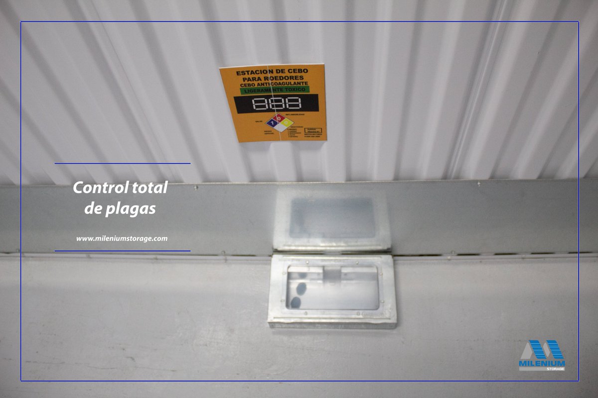 MileniumStorage's tweet image. Almacenando en #mileniumstorage olvida #plagas, contamos con todos los controles necesarios para que tus #pertenencias estén muy bien resguardadas.

Tenemos el #almacenamiento ideal con acceso y servicio 24/7.

¡Contáctanos !

📞 33-29-76-41-67 / 68

💻 mileniumstorage.com