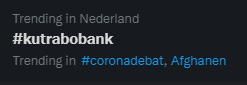 SlijkermanKoen's tweet image. wat heeft de rabobank nou weer te maken met coronadebat en afghanen 😂😂