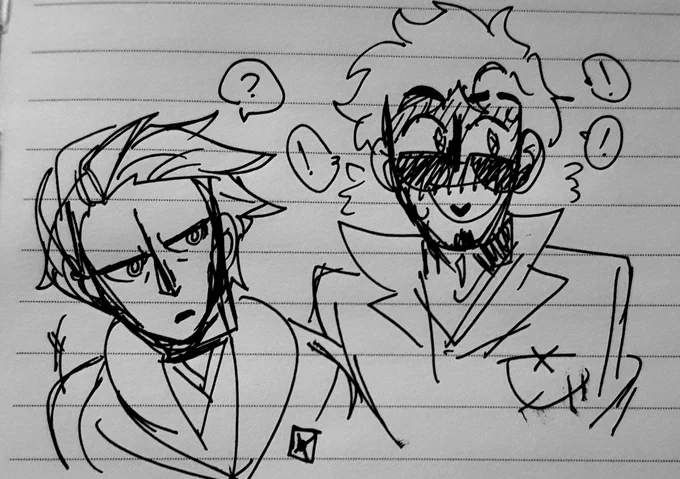 the pen doodles of a desperate man im seriously down bAD 