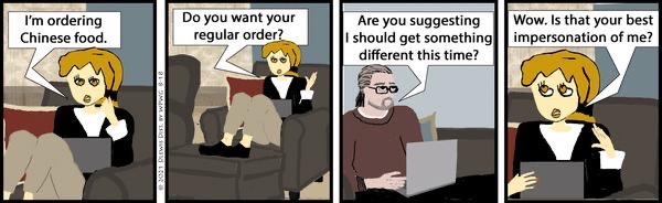 ReplyAllComic's tweet image. Try something different? Nah. #sameoldstory #goals #risk #resolutions #intention #purpose #inspiration #motivation #mindfulness @ #comics #cartoons