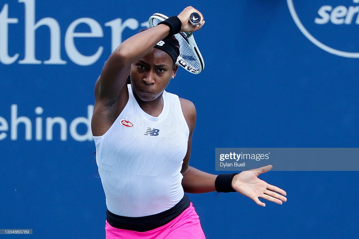 Getty Images Sport Naomi Osaka Is Facing Off Against Cori Gauff During The Western Southernopen Day 4 At Lindner Family Tennis Center In Mason Ohio Dylanphotog Tennis T Co Ut6j91shtz