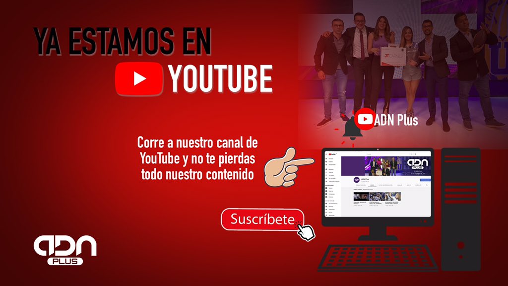 deportesazteca7's tweet photo. YA ESTAMOS EN YOUTUBE ▶️🔴
Corre a nuestro nuevo canal de YouTube y suscríbete para que no te pierdas ninguno de nuestros videos 👀✅
Link👇🏼👇🏼
https://t.co/B6a4vQ6HaW
#ADNPlus https://t.co/GjCN49SgOB