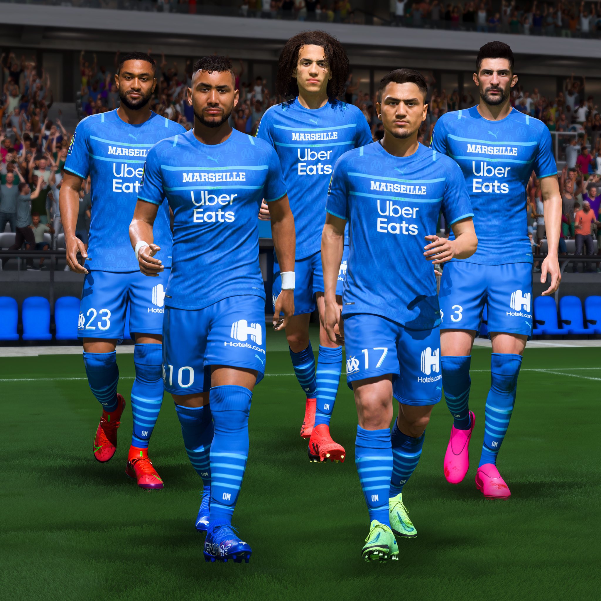 Sport france. Состав ФК Марсель ФИФА 22. Состав Франции по футболу ФИФА 22 мобайл. Olympique de Marseille New Jersey 202324. Olympique de Marseille New Jersey 2023-24.