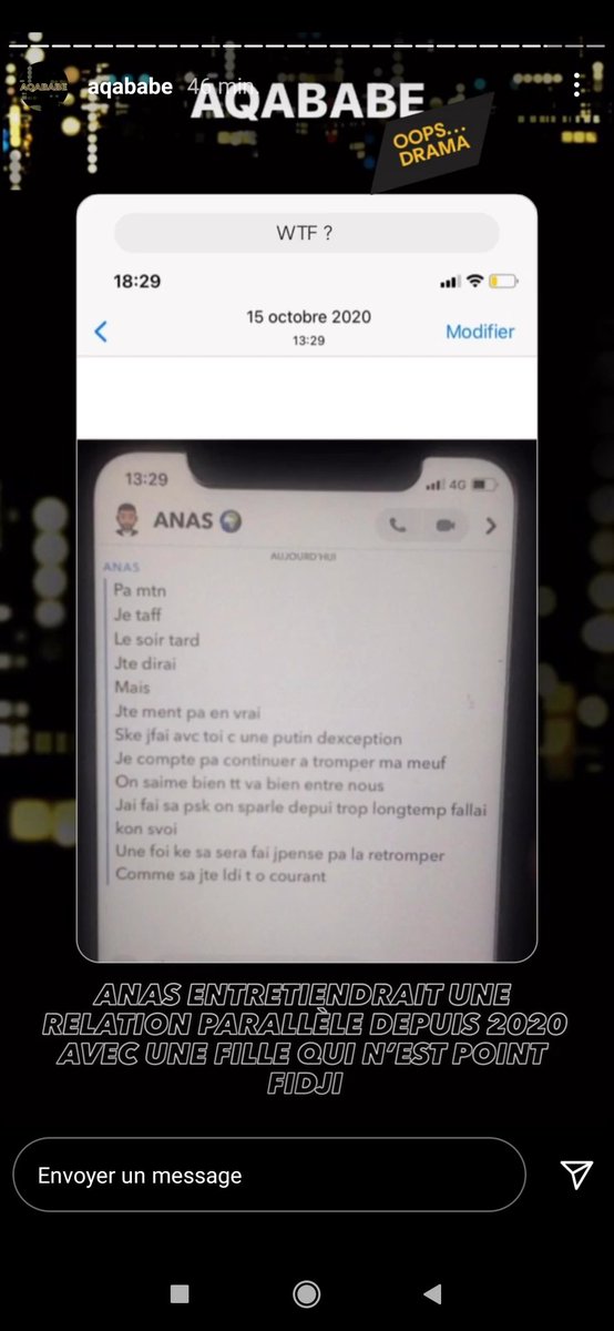 babeth98000's tweet image. #fidjiruiz.....et son #anas dans la sauce ?
Fake ou pas.....#Aquababe