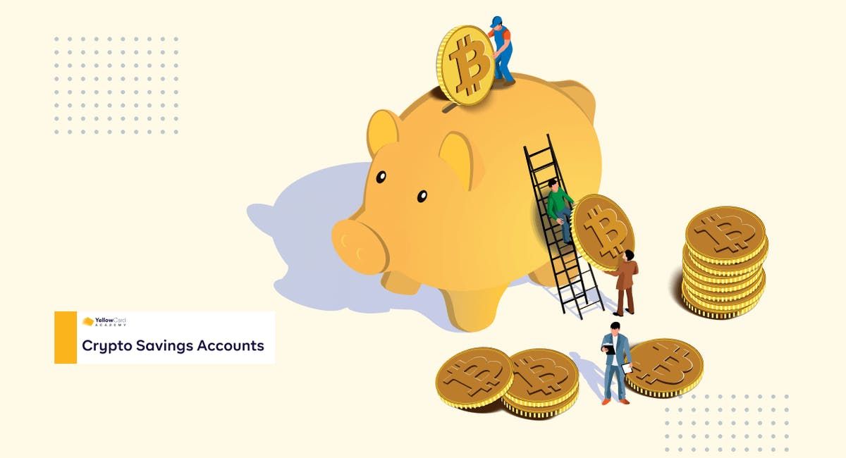 yellowcard_app's tweet photo. Have you heard of crypto savings accounts? 💰 Well, this is a place where your crypto can earn interest over time. 📊 Click this link to learn more https://t.co/7Eb7XGvDQu #crypto #cryptosavingsaccount #interest #growcrypto https://t.co/uDbylD5wqs