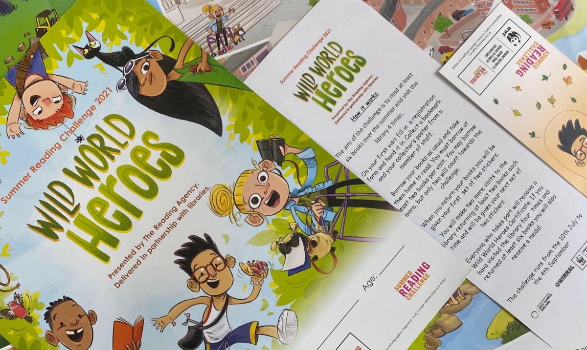 Have you signed up the kids to this years challenge? #WildWorldHeroes is this year‘s Summer Reading Challenge theme. Free to join and you can take part at any open library or online. wirral.gov.uk/src2021 for full details