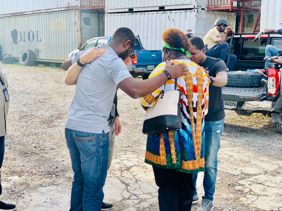 Supplies are moving across the island. We are praising God for the ability to utilize the warehouse in Titanyen, and for the team that is making it happen.