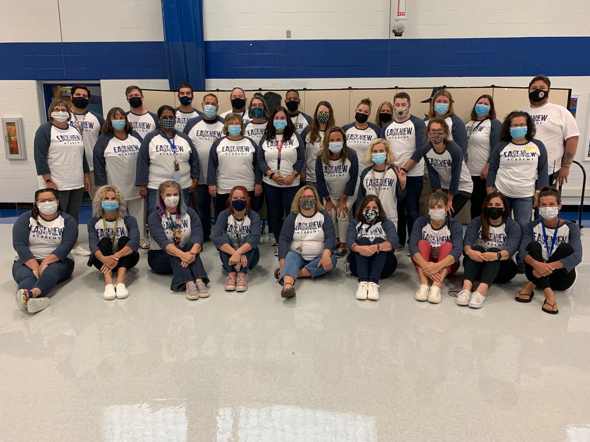 wcsulkson's tweet photo. It's the first day back!!! So excited to begin year three at EVA with the most amazing staff!  Here we go! https://t.co/mm9mQixDYq