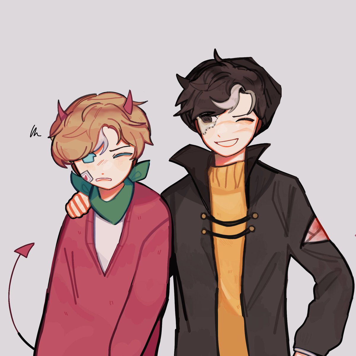 azztrpvoi's tweet photo. i like drawing them :) 

#tommyinitfanart #wilbursootfanart #dreamsmpfanart https://t.co/dpwu7zqxvI