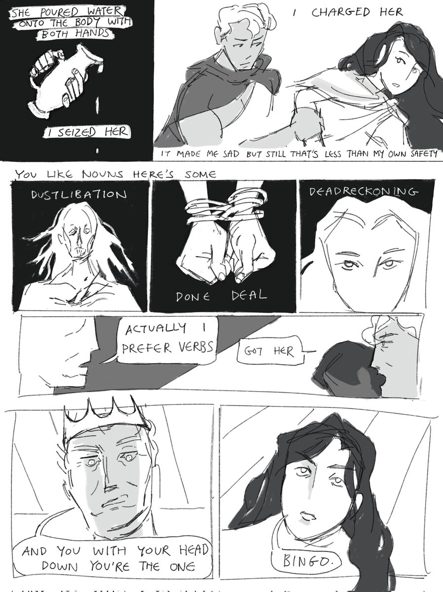 comic based on an excerpt from antigonick by anne carson ! #comics 