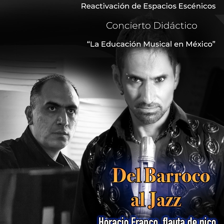 Los invito para  charlar y disfrutar la música  que hemos preparado el maestro Horacio Franco ( Flauta de Pico) y su servidor ( Clavecin).
 En punto de las 13 horas por la página de <a href="/Eje_Ejecutantes/">EJE Ejecutantes México</a>.
¡Enhorabuena!,”la vida es el motivo del arte”.(A.L.)