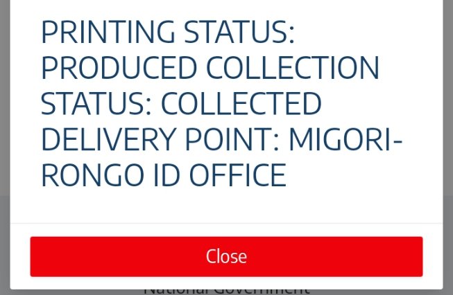 JudithC21779073's tweet photo. @SpokespersonGoK @HudumaKenya Who collected my card??? Or could it be that I am sharing my ID number with someone? @HudumaKenya @SpokespersonGoK https://t.co/EJiF8EYFjs