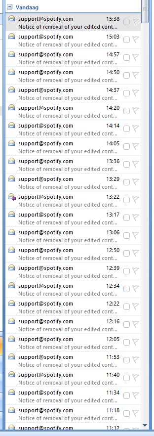 CoolPanama's tweet photo. Hi @SpotifyCares Our playlist has been FALSELY reported and taken down 35 times today and the day ain't over yet! This is getting ridiculous and out of hand! 😡
Spotify Support doesn't reply to our emails anymore.  Please help us to get and keep our playlist online! https://t.co/a0DhREua63