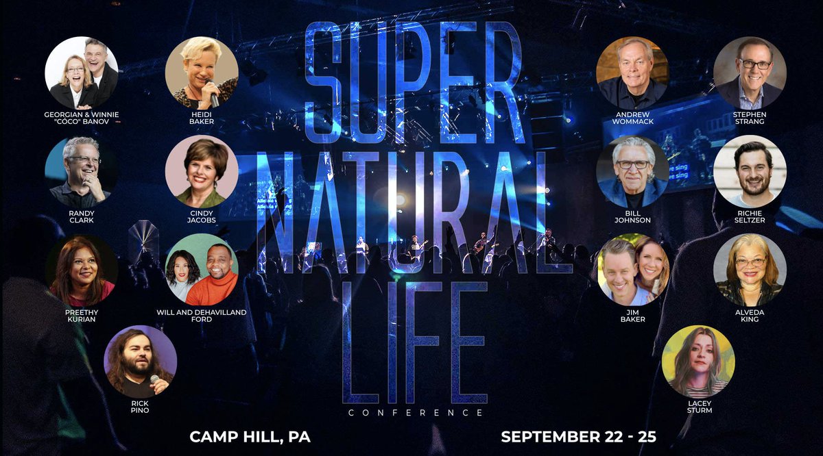 GeorgianBanov's tweet photo. Winnie and I invite you to join us in Harrisburg PA this September along with our friends Andrew Wommack, Heidi Baker, Cindy Jacobs, Stephen Strang, Randy Clark, Preethy Kurian, Rick Pino, and more...

Details: https://t.co/bLlxsQvTdd https://t.co/snep8E6KFt