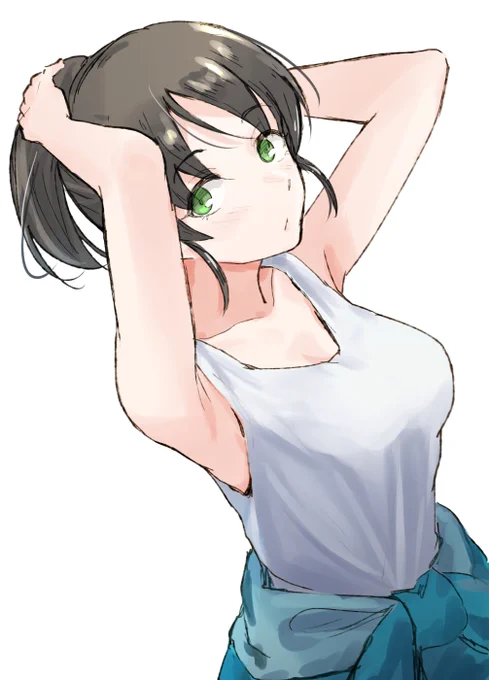 原田美世ちゃん!
#モバマス版深夜の真剣お絵かき60分1本勝負 