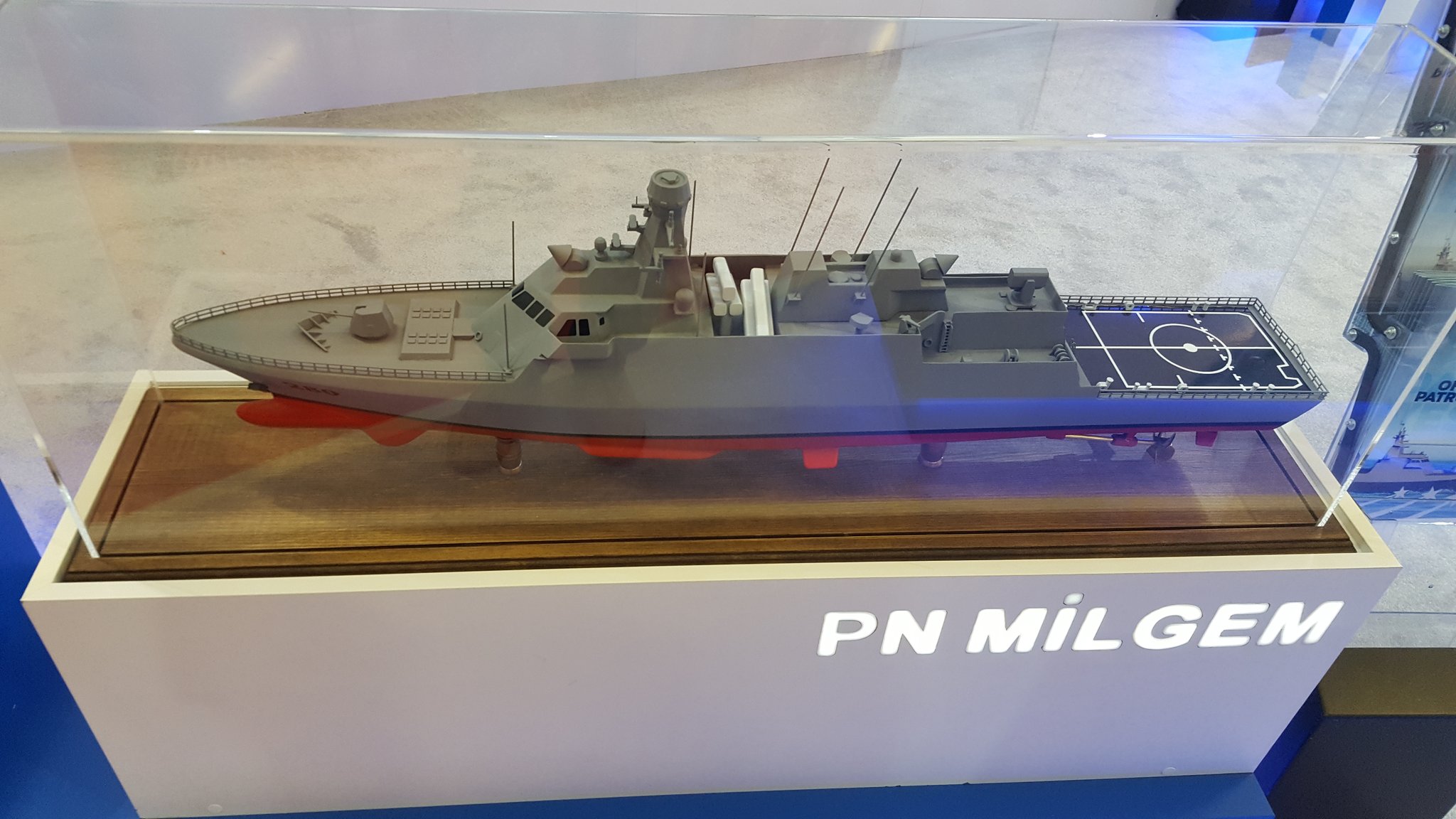 Umair Aslam on X: "Milgem/Babur Class Corvette | Scale Model - Pakistan Navy 🇵🇰 https://t.co/u1nhD0MZjl" / X