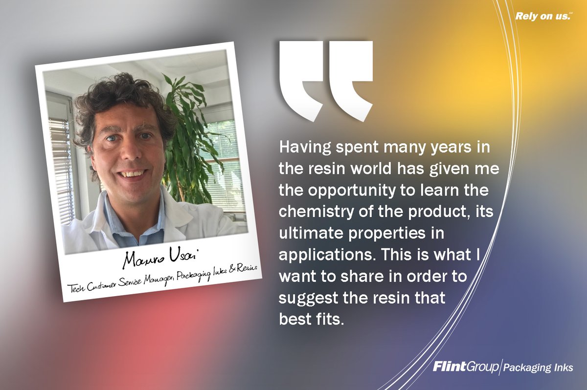 flinteresting's tweet photo. #MeetTheExpert - Mauro Usai #InkyExpert and Tech Customer Service Manager, Packaging Inks & Resins.
#Flinteresting #Print #Ink #Printing #Experience #Expertise #Dedication #RelyOnUs https://t.co/yREf64hYw4