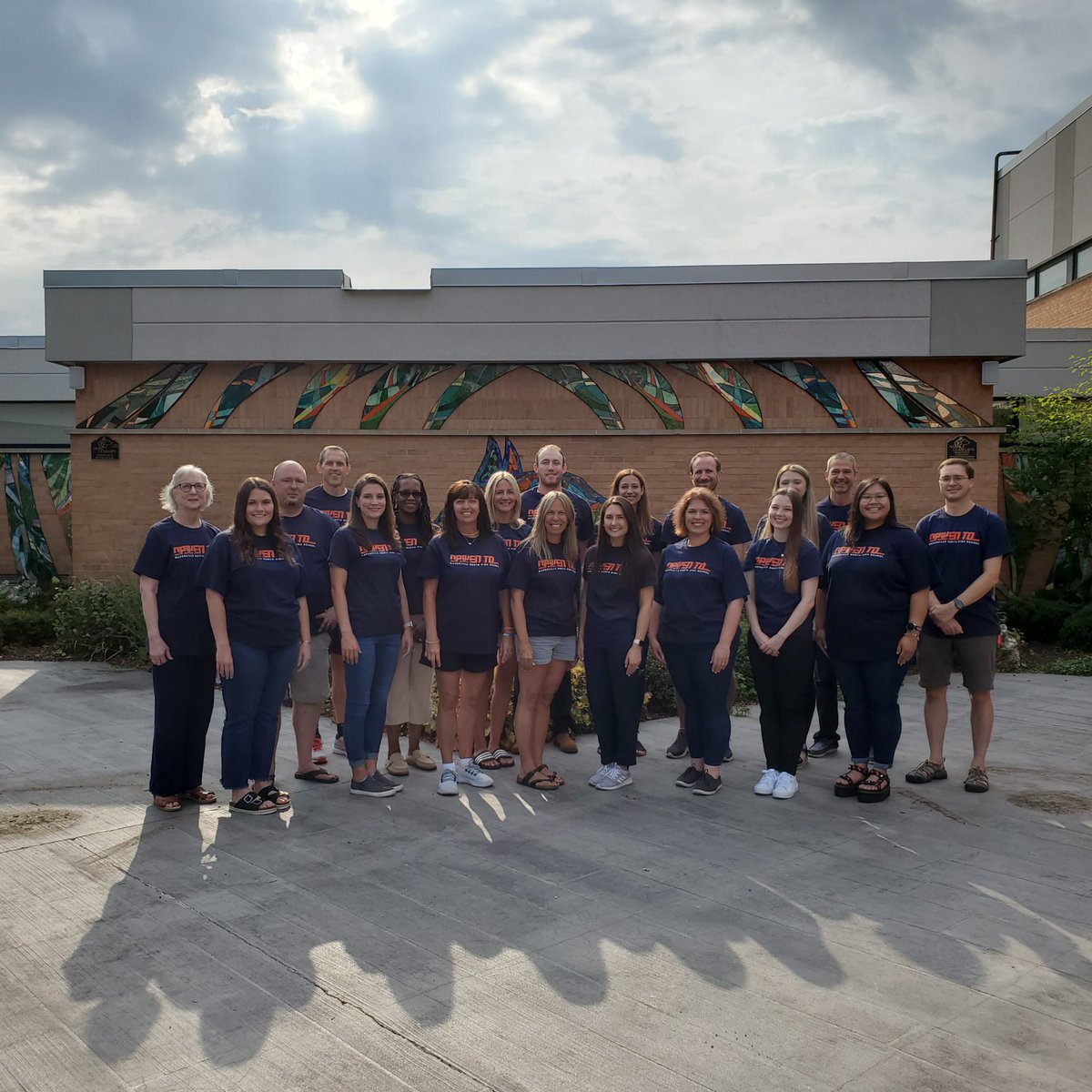 CTE team at north are DRIVEN to having an awesome year!!! #nnhs_cte