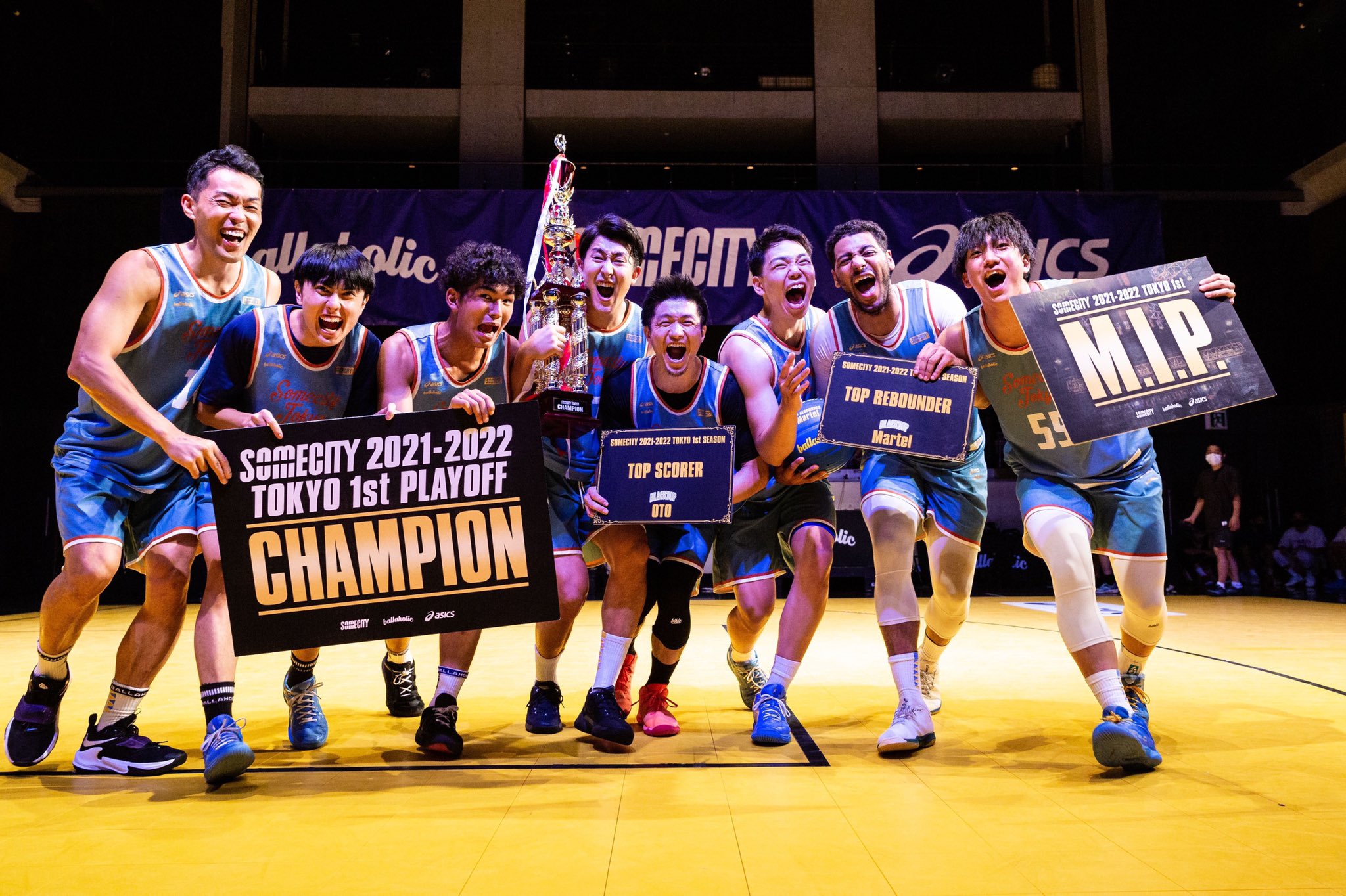 SOMECITY THE FINAL Champion × ballaholic SOMECITY THE FINAL Champion × ballaholic