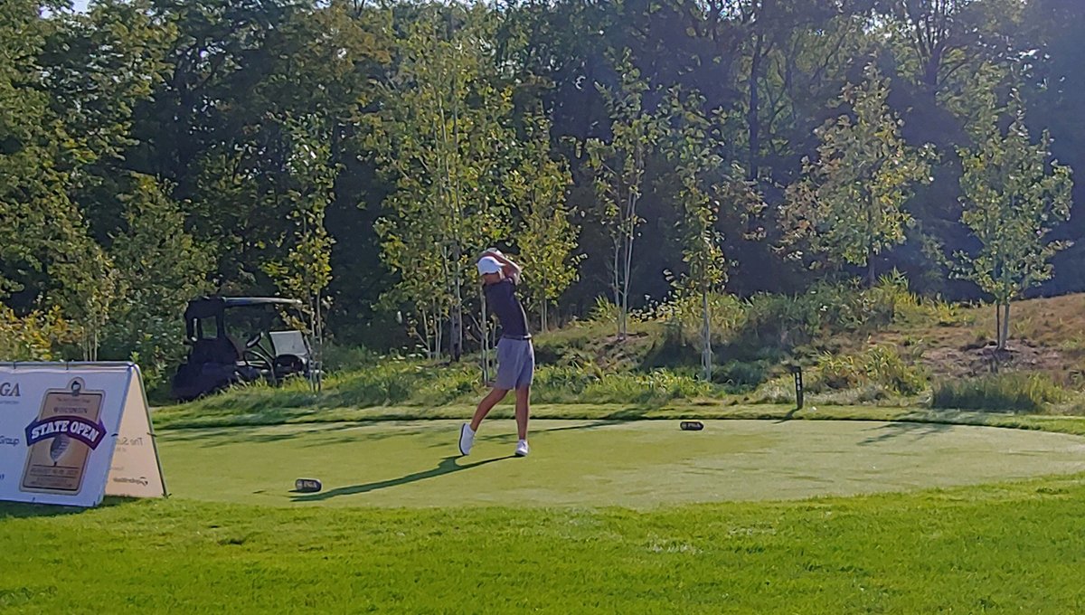 WisconsinPGA's tweet photo. The final group has hit the course in round 3 of the 101st Suter Ward Group at Morgan Stanley #WIStateOpen. Looking to be another great day at @GolfKohler. Follow along here - https://t.co/ucz3fttdJg https://t.co/NavTqDtTzt