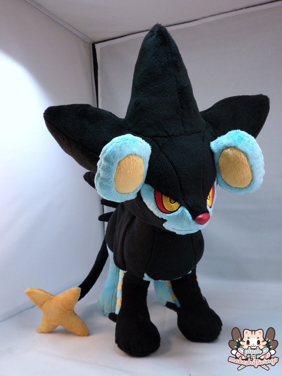 shiny luxray plush