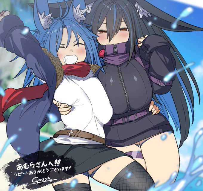 Skeb納品しました!!🌺 