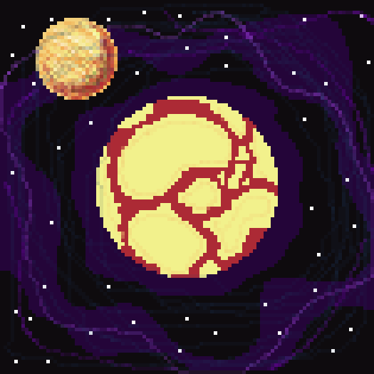 RasterlyNFT's tweet image. The Cosmic Federation welcomes planet #11 to the collection. Marm 3L-4DE is a sphere of strawberry jam and cookie crumble designed by @its_felice.

Collect it for .01 ETH on @opensea
opensea.io/assets/0x495f9…
🖼️ #pixelart 🧑‍🚀#NFT
