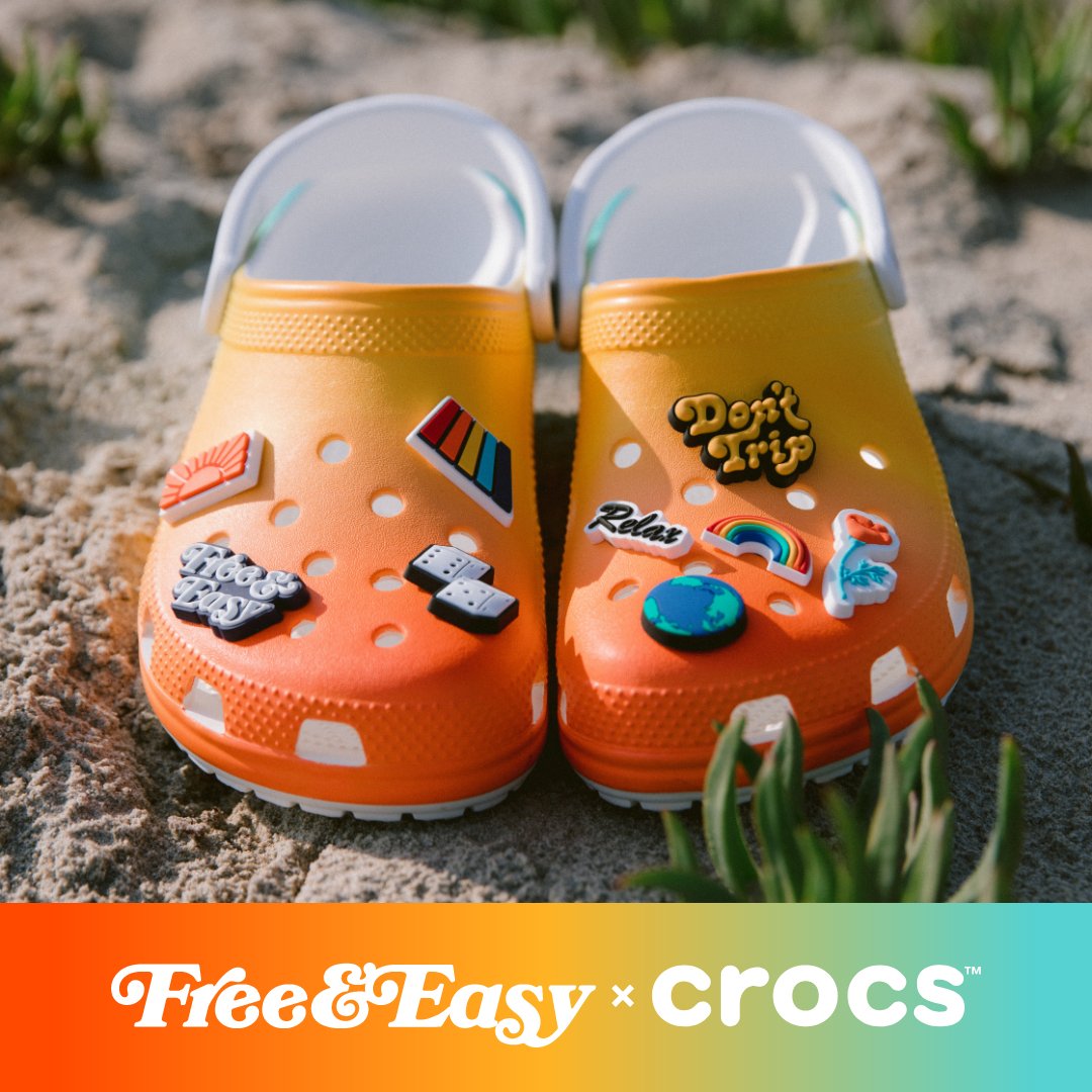 Crocs on Twitter: "Don't Trip. &amp; Easy X Crocs collab is ☀️ 8.24.21 12pm ET ☀️ Stay tuned https://t.co/aGpgaFgc61 https://t.co/iJGGI2vu3W" / Twitter