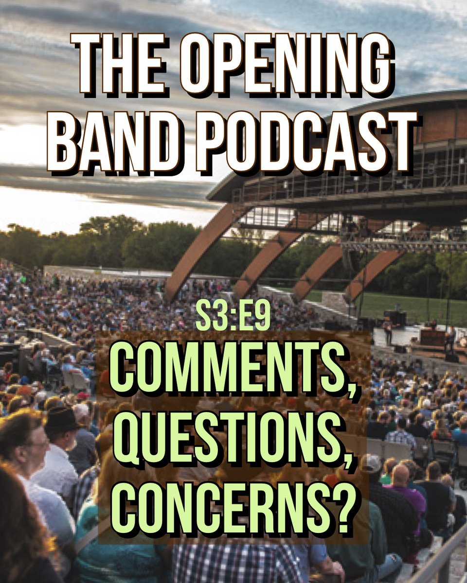 theopeningbandpodcast (@openingbandpod) on Twitter photo 