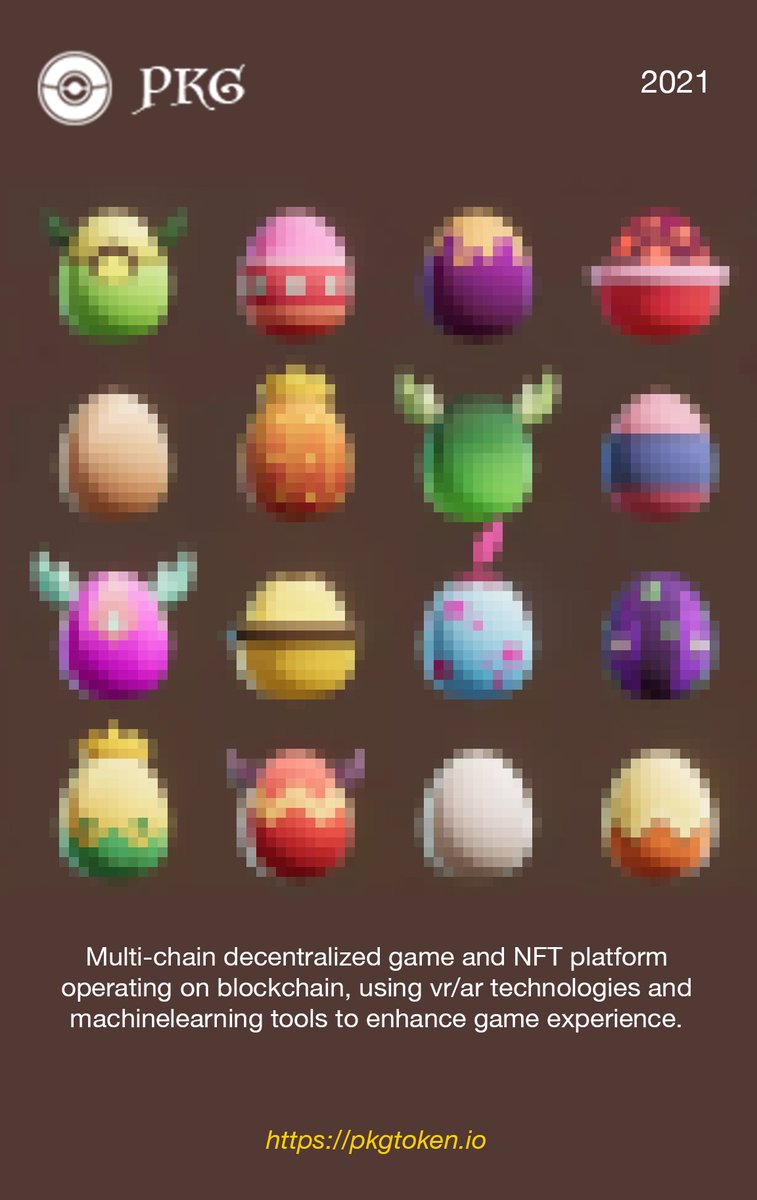 pkgtoken's tweet image. ༼ つ ◕_◕ ༽つ PKG multi-chain #GameFi one the way, get your eggs for pets. 🐣
🎮
pkgtoken.io
🐱
#pkg #pkgtoken #pkgx #pkgb #nft #nfts #bsc #bnb #binancesmartchain #eth #ethereum #NFTCommunity #NFTcollector #game #gamefinance

@cctip_com airdrop 0.01 ETH 9999 #pkg