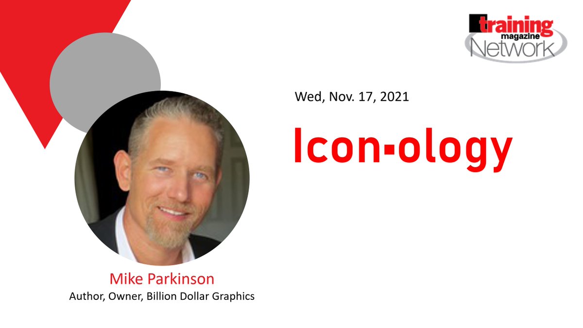 trainmagnetwork's tweet photo. Iconology with Mike Parkinson @Mike_Parkinson, https://t.co/pudjZLqq54 #training #learning #elearning #traininganddevelopment #PowerPointIcons https://t.co/h9SOJddLnn