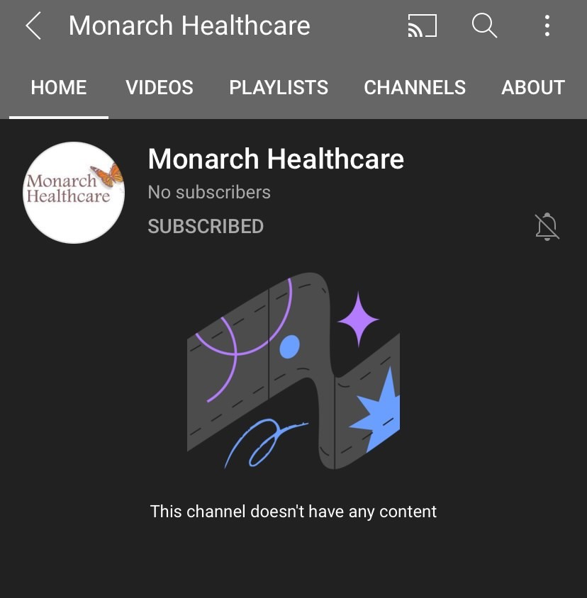 MonarchHC's tweet image. Not only are we finally on Instagram, we now have a Monarch Healthcare YouTube channel!

Click the link below to subscribe and keep your eyes peeled for some exciting videos over the next few months. 

youtube.com/channel/UCK3PR…