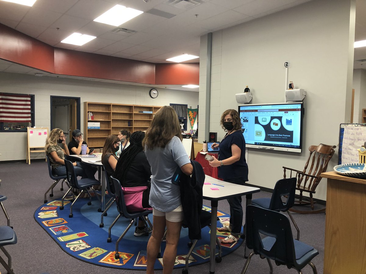 Amazing PD happening at LES! Growing Determined Teachers!