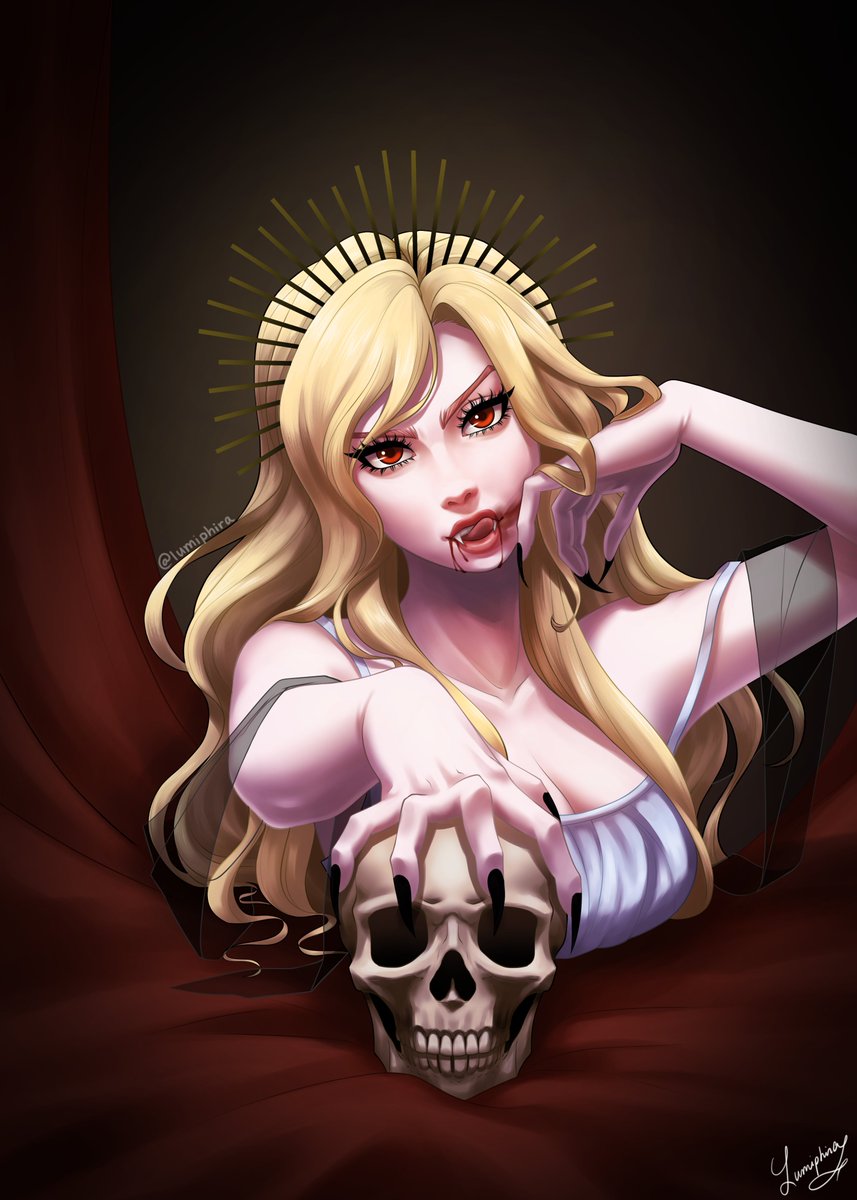 lumiphae's tweet photo. Finished commission for my friend who requested a custom #MagicTheGathering proxy for his Vampiric Tutor. I had a lot of fun with this one! ^.^ #digitalart https://t.co/ZEYVpgRYJ5