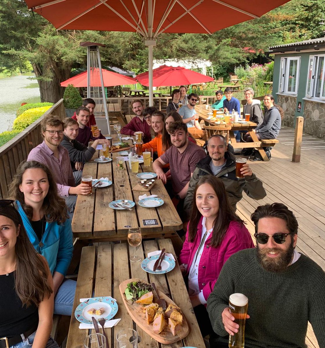 GhystonSoftware's tweet photo. Lovely afternoon hanging out with some of the G team. Boat trip from town followed by drinks and food at Beese's. #ghystonsocial #culture #beeses #summersocial https://t.co/dYbRyn0aGb