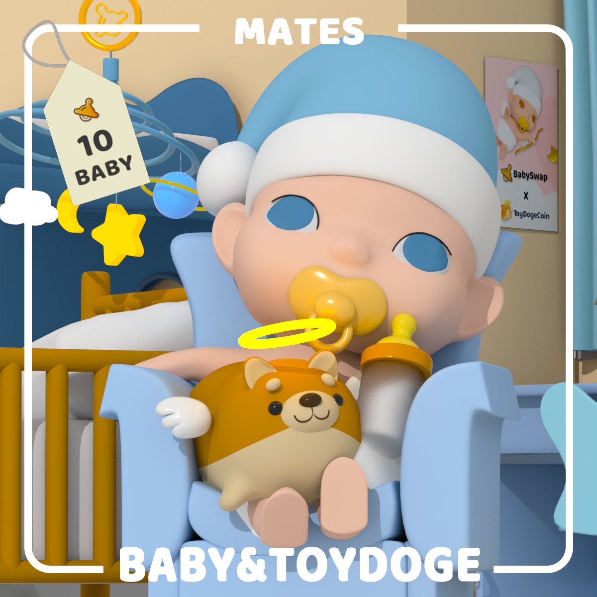 💌The BABY x TOYDOGE Special Edition NFB are now distributed the top 1000 #TOYDOGE holders! 

👇🏻Check if you got one!
babyswap.finance/nfb

$BABY #BabySwap