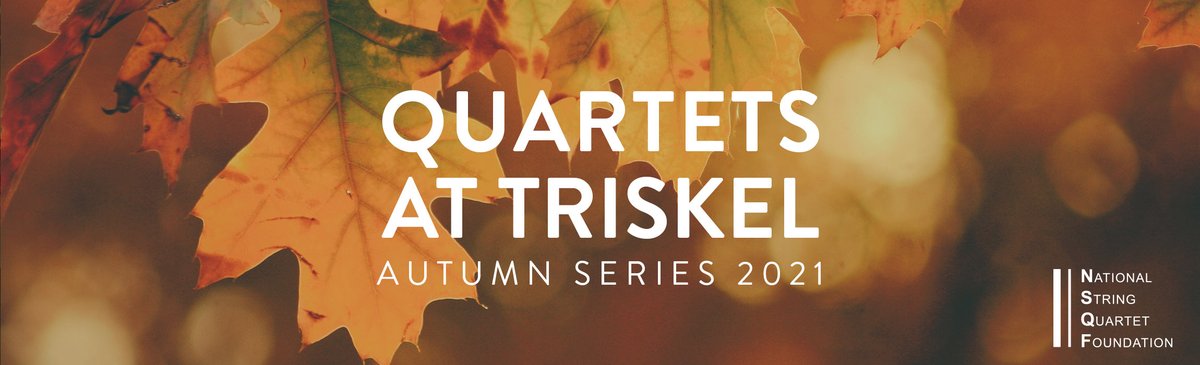 Triskel Arts Centre (@triskelcork) on Twitter photo Tickets for our #AutumnStringSeries are on sale! Spanning September to December, we're bringing you a series of eclectic shows from 4 wonderful string quartets!
Check out more info here buff.ly/2W1zE7U!
<a href="/NavarraQt/">Navarra Quartet</a> <a href="/NSQF_ie/">NationalStringQuartetFoundation</a> <a href="/pure_cork/">Pure Cork</a> Tickets for our #AutumnStringSeries are on sale! Spanning September to December, we're bringing you a series of eclectic shows from 4 wonderful string quartets!
Check out more info here buff.ly/2W1zE7U!
<a href="/NavarraQt/">Navarra Quartet</a> <a href="/NSQF_ie/">NationalStringQuartetFoundation</a> <a href="/pure_cork/">Pure Cork</a>