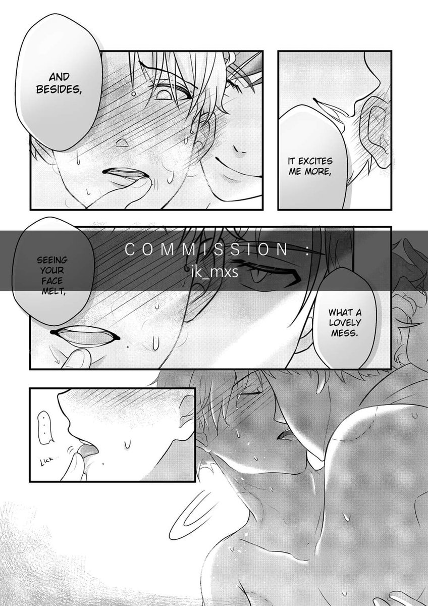 BL manga page for @ik_mxs 🤝🤝
Thank you for commissioning me!! 🎉🤸♀️
#commission #manga
