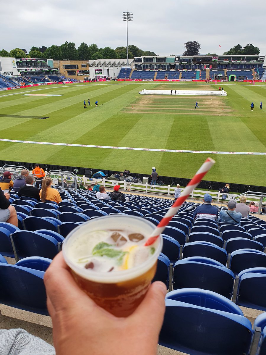 It's Wednesday, so why not!! 🏏🥤 #welshfire