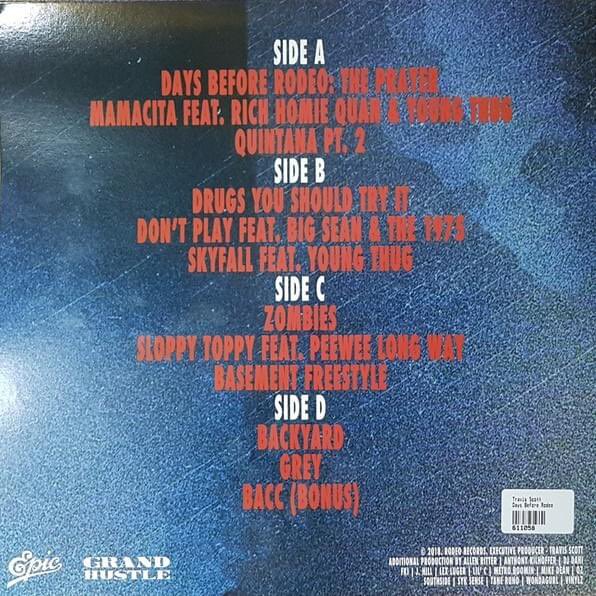 TRAVISONTOUR's tweet photo. 7 years ago today, Travis Scott dropped his mixtape “Days Before Rodeo”. Drop your fav songs ⬇️ https://t.co/SaTtbFVb5i