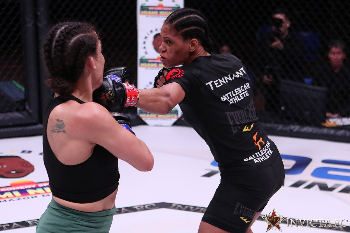 InvictaFights's tweet photo. After winning Invicta #PhoenixSeries 3 tournament, @TaneishaTennant gets her first crack at Invicta gold!
#Invicta44: A New Era is LIVE Friday, August 27 on PPV at 10/9c | Prelims at 8/7c on AXS TV and YouTube | Order now: https://t.co/QcUbpAf0HE https://t.co/d2thoOV5Tf